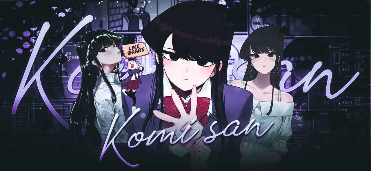 مانگا Komi-san wa, Comyushou desu. فارسی