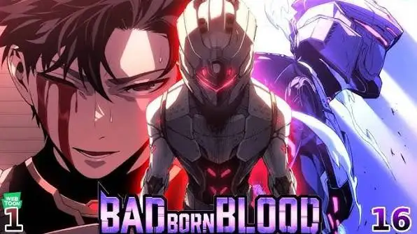 طراحی مانهوای Bad Born Blood