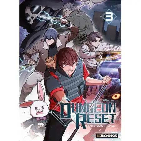 جلد مانگای Dungeon Reset