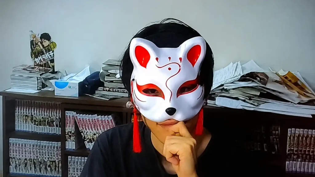 عکسی از takeru hokazono با ماسک
