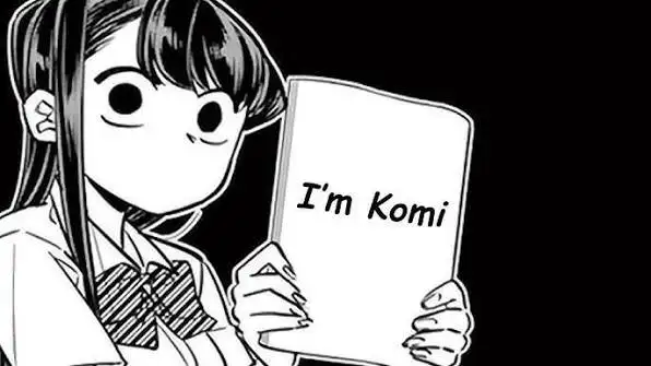 طراحی مانگای Komi Can't Communicate