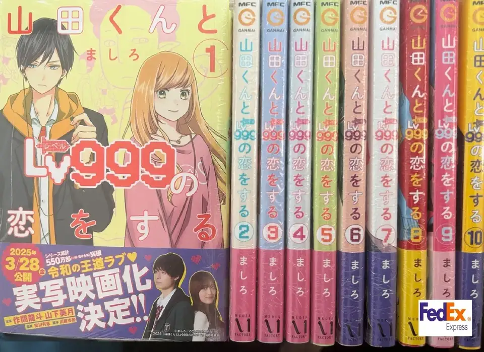 جلد مانگای My Love Story with Yamada-kun at Lv999