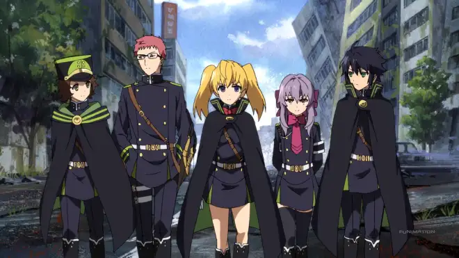 شخصیت های مانگای Owari no Seraph