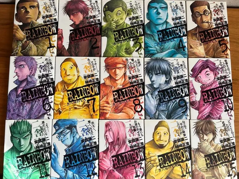 جلد مانگای Rainbow: Nisha Rokubou no Shichinin