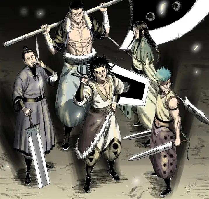 جلد مانگای Red Storm