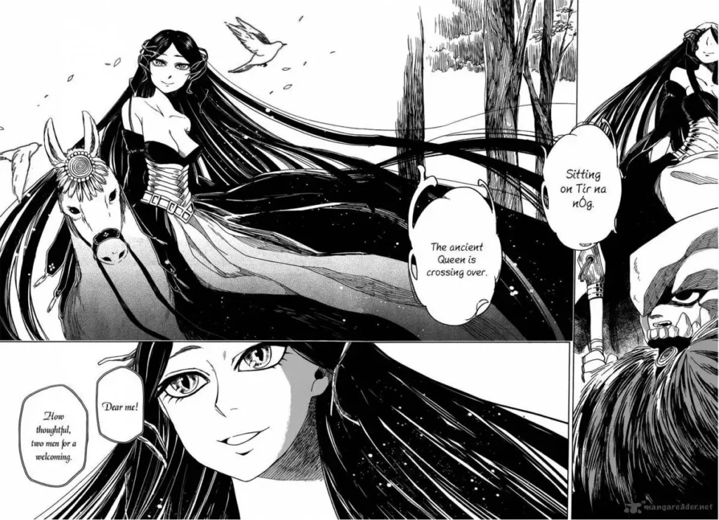 طراحی مانگای The Ancient Magus' Bride
