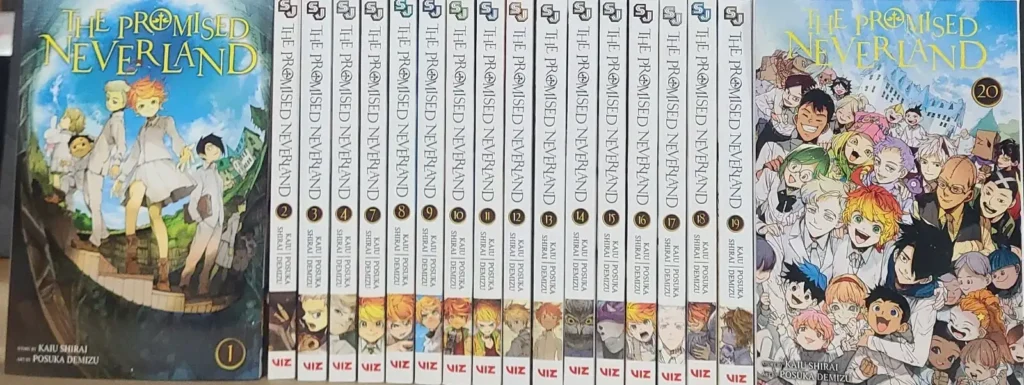 جلد مانگای The Promised Neverland