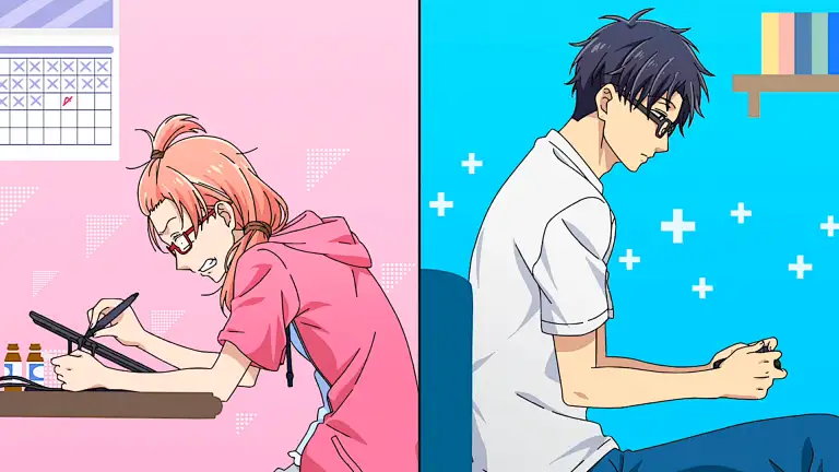شخصیت های اصلی مانگای It's Difficult to Love an Otaku