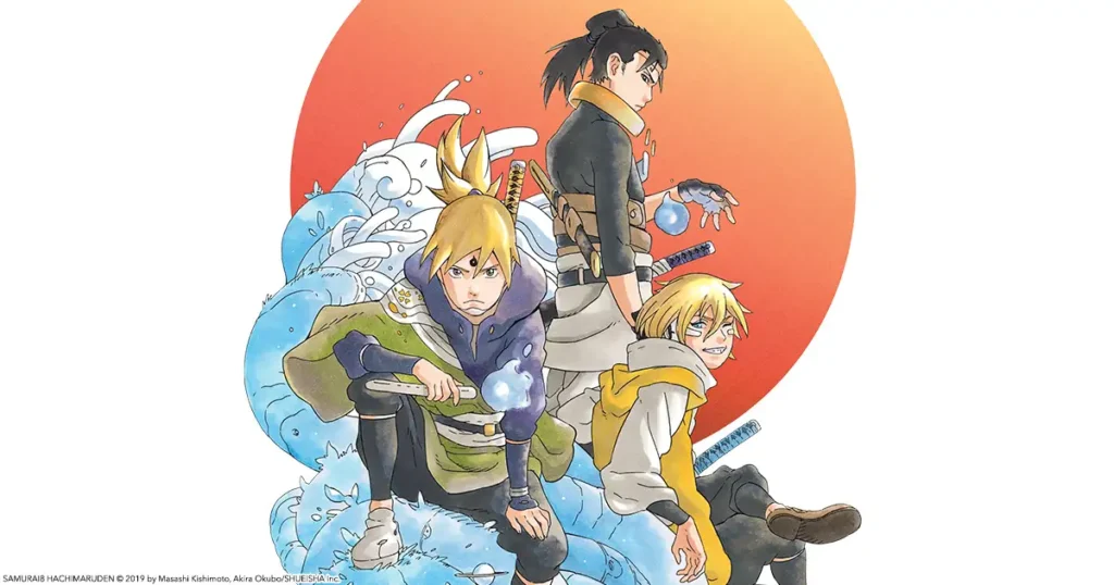شخصیت های مانگای Samurai 8: Hachimaru Den