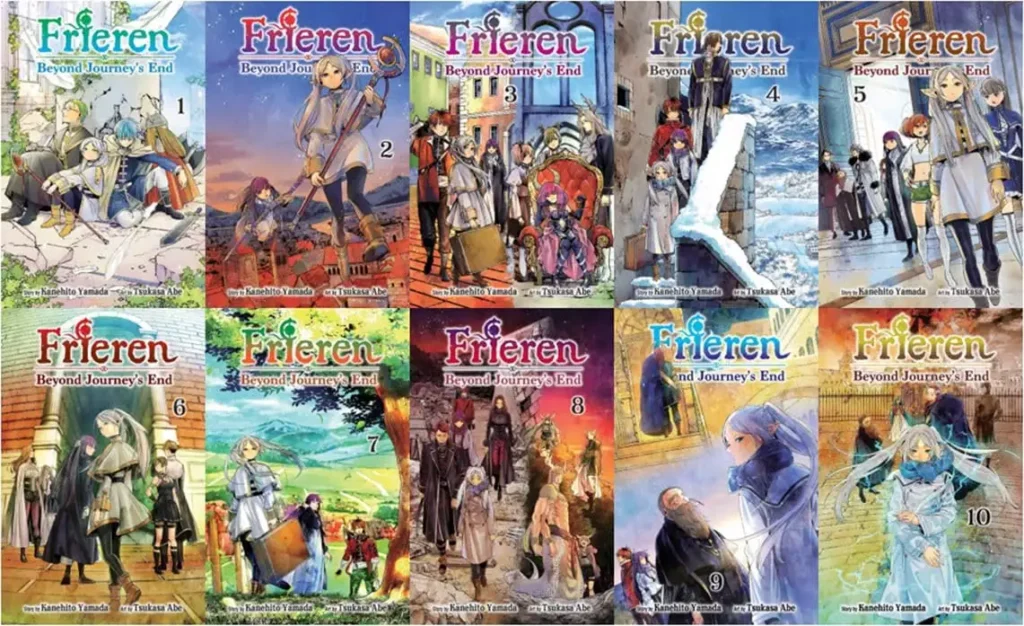 جلد مانگای Sousou no Frieren
