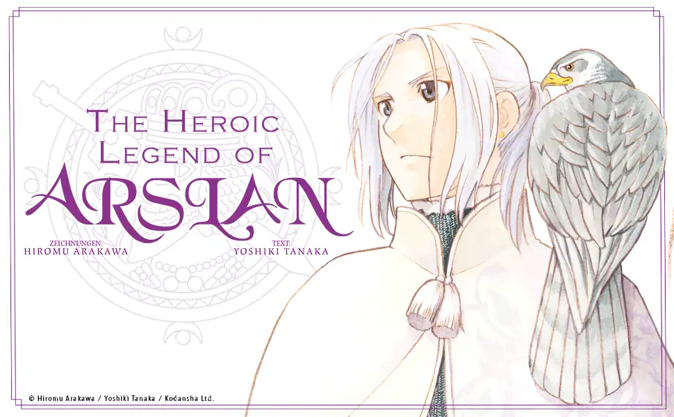 جلد مانگای The Heroic Legend of Arslan