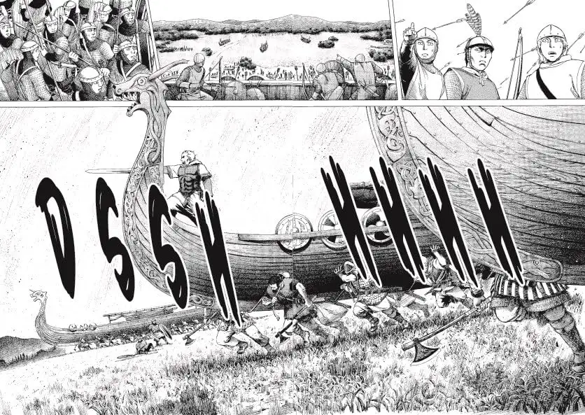 طراحی مانگای Vinland Saga