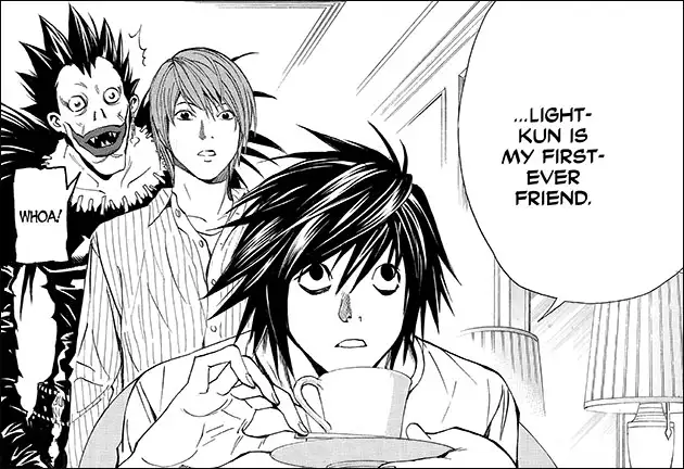 طراحی مانگای Death Note