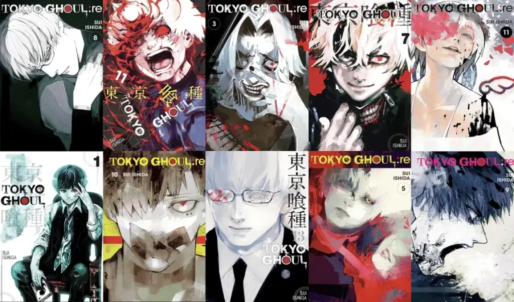 جلد مانگای Tokyo Ghoul