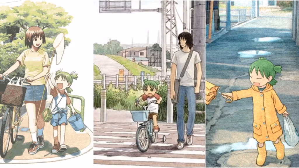شخصیت های مانگای Yotsuba to!