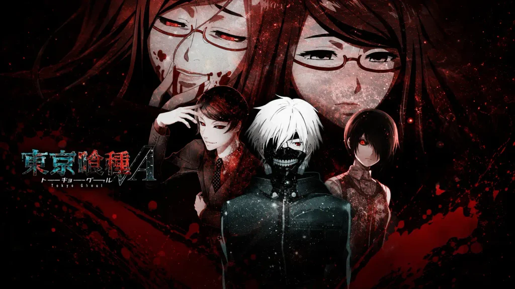 Tokyo Ghoul — کانکی کن با ماسک غول در میان شخصیت‌های توکیو غول